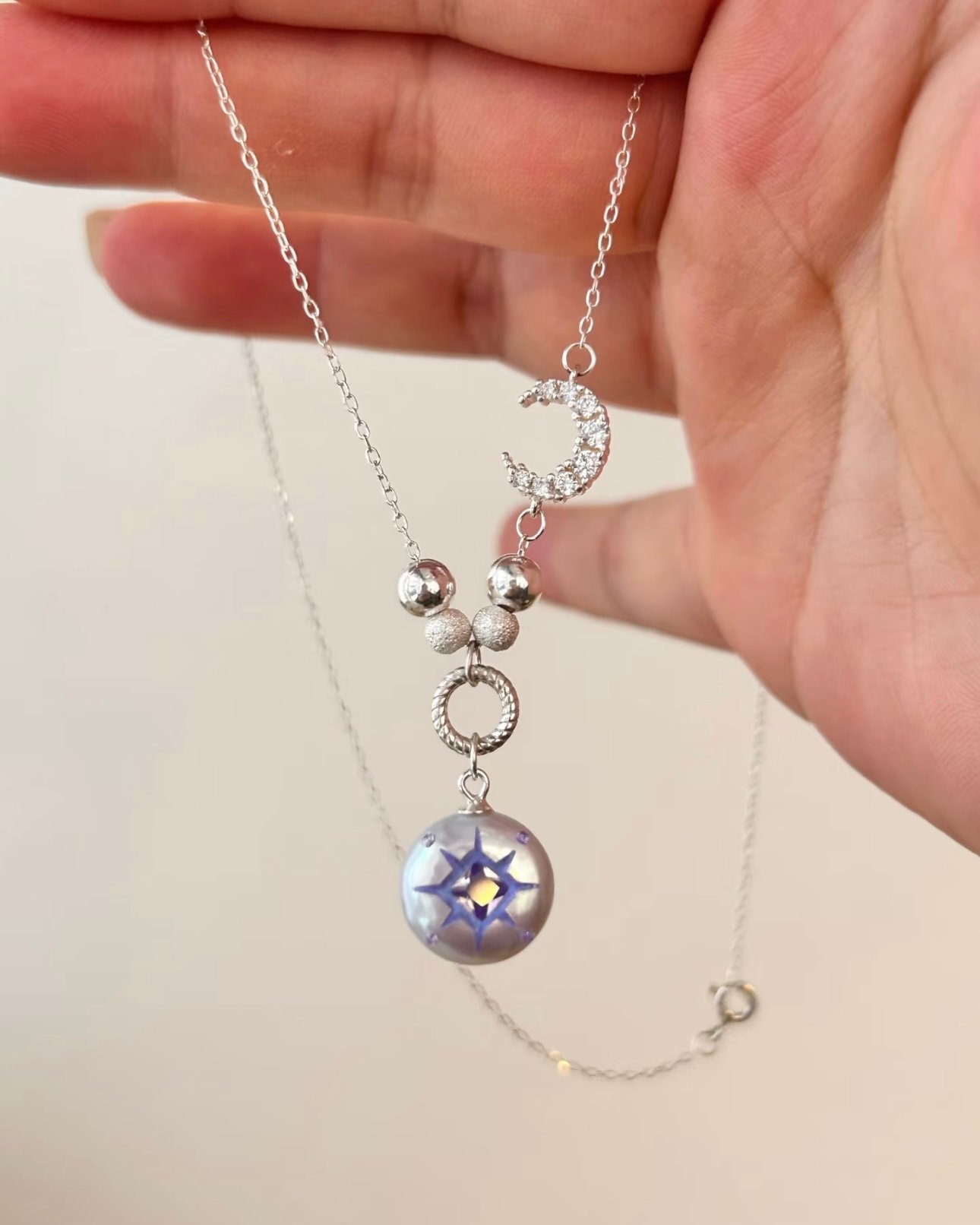 Original Silent Moonlight Dreamy Six-pointed Star