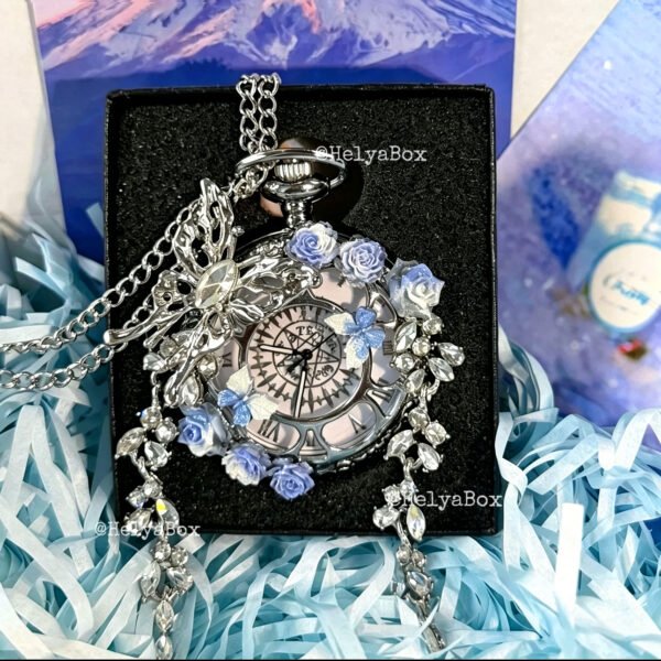 F2B7637B83C9C46C69504EE1F6C8BE10 Handcrafted Butterfly Pocket Watch